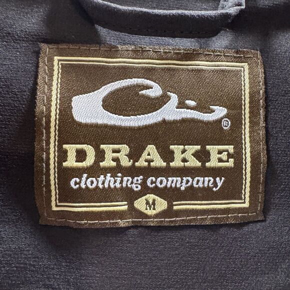 Clemson Tigers Vest Mens Medium Orange Drake Waterfowl Full Zip Outdoors Hunting - Picture 6 of 11